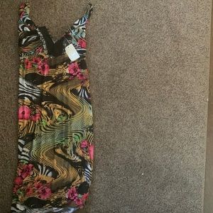 Multicolored dress, size large. Great for a nice summer day